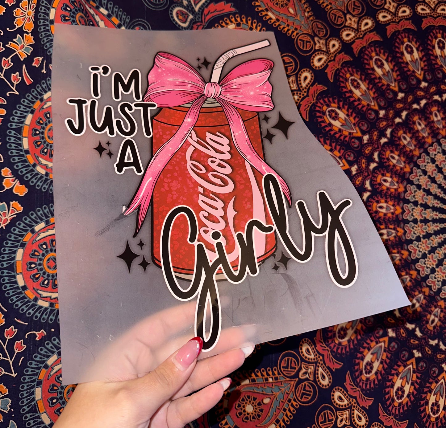 I’m Just A Coca-Cola Girly- B