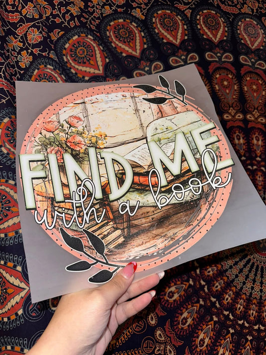 Find Me With A Book - E