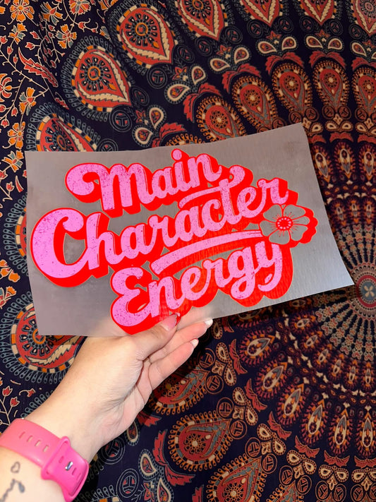 Main Character Energy - E