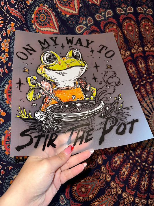On My Way To Stir The Pot - E