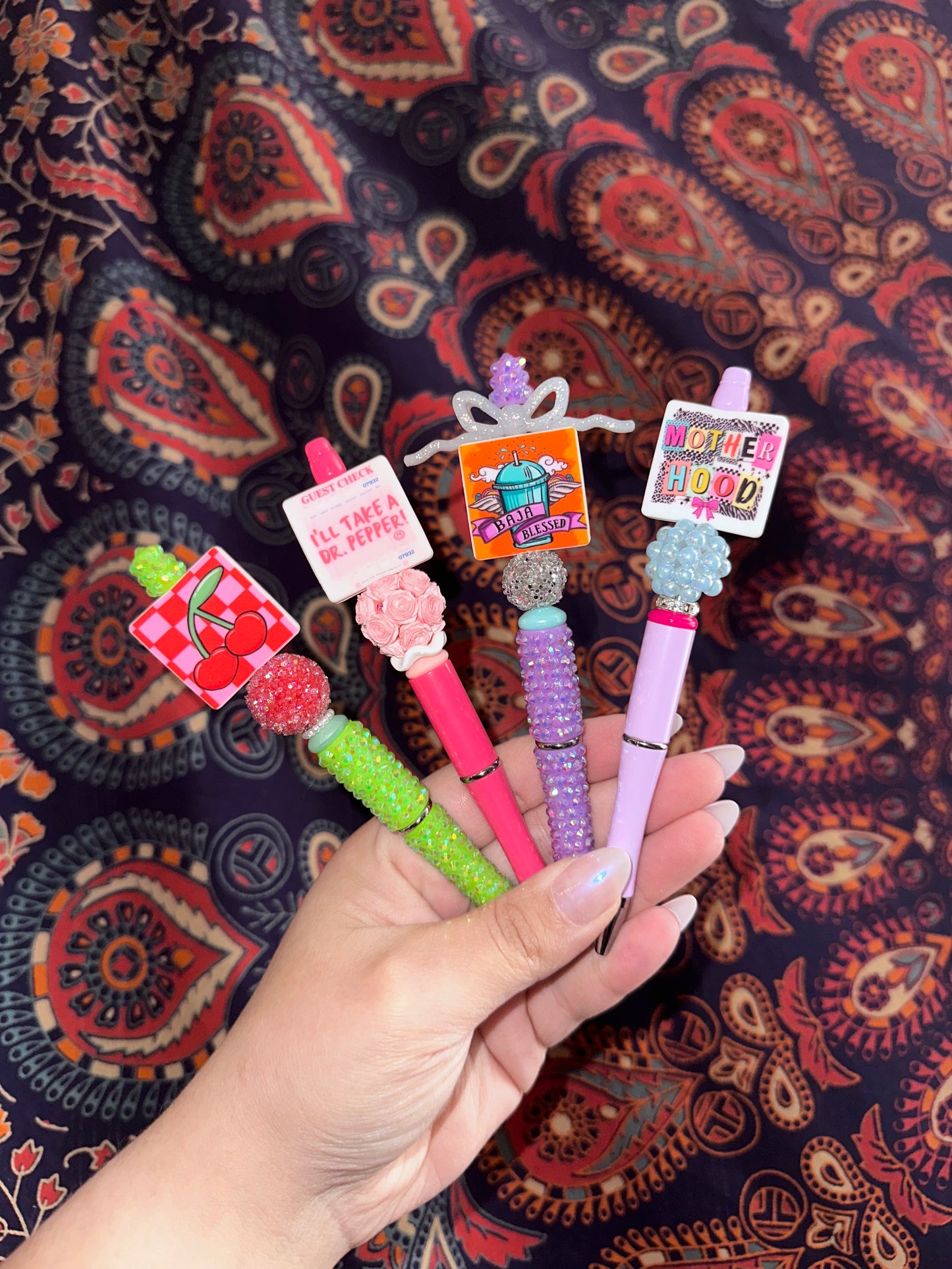 Pre-Made Beaded Pens