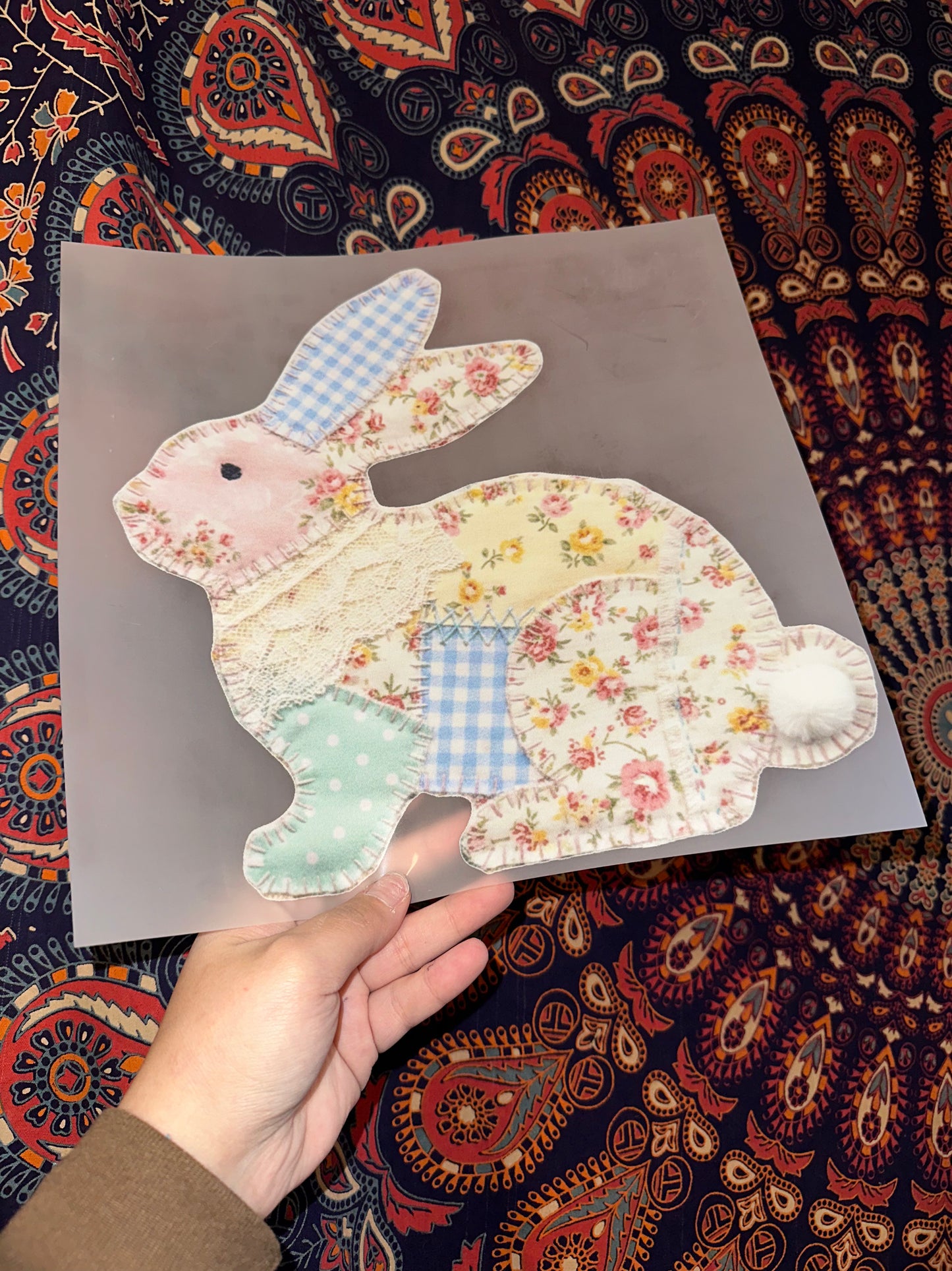 Patchwork Rabbit- D