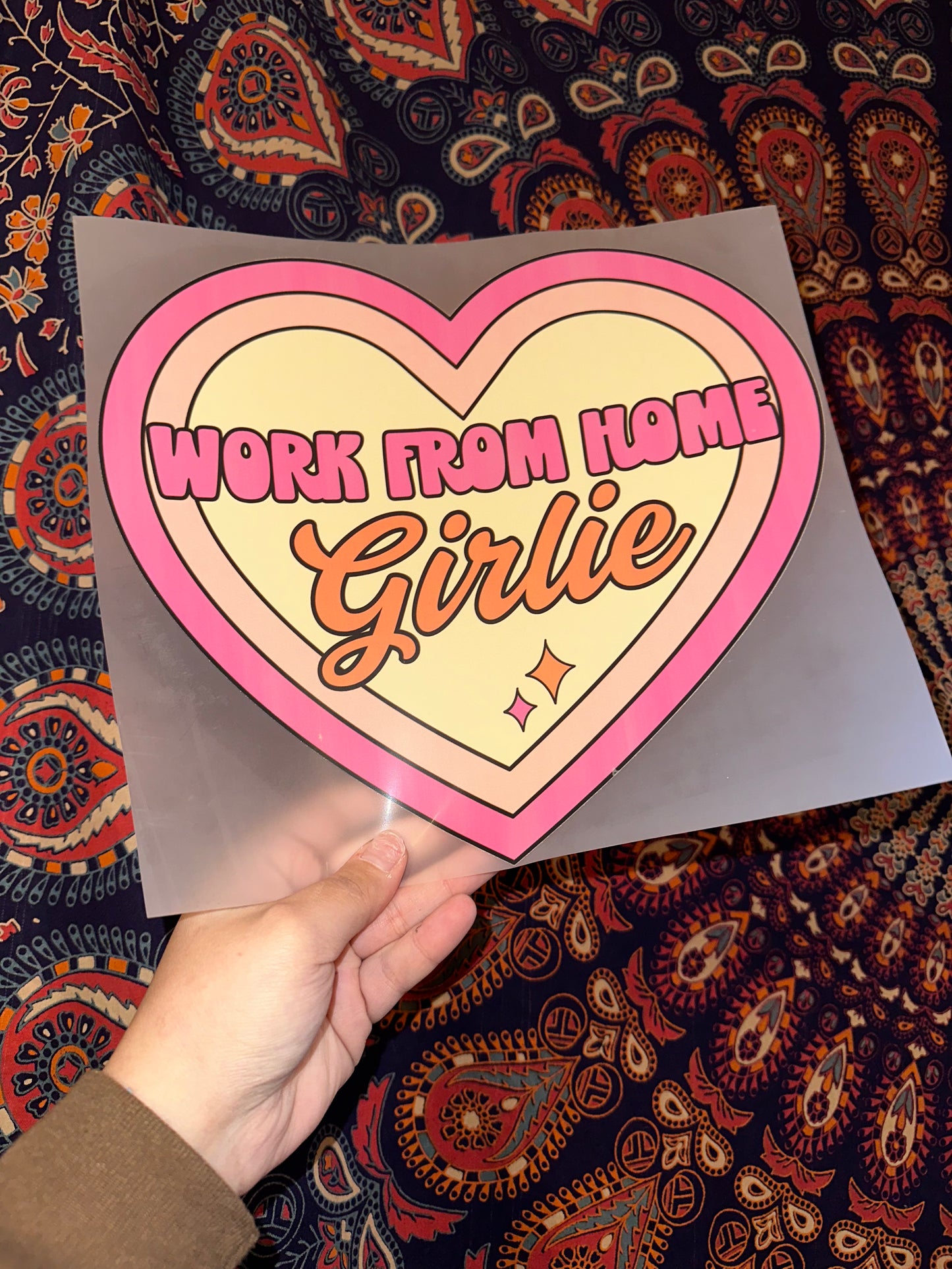 Work From Home Girlie- C
