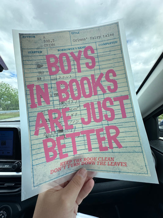 Boys In Books Are Just Better