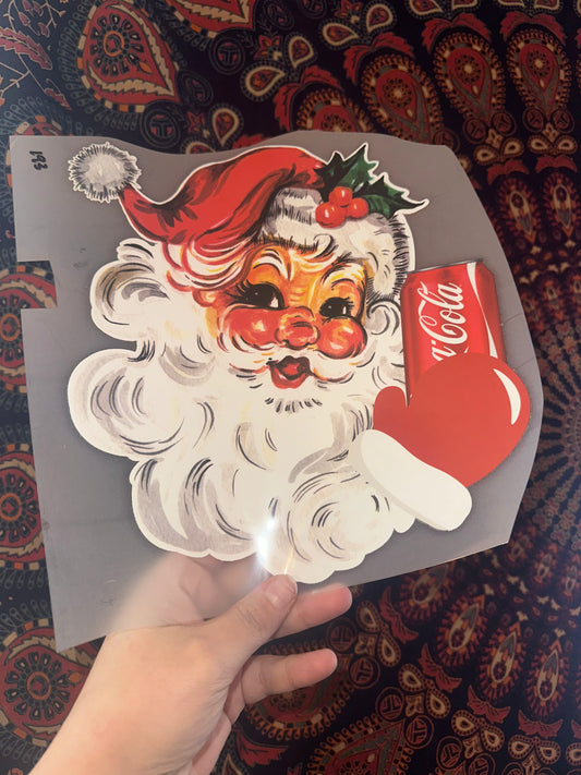 Vintage Santa Coca-Cola -D