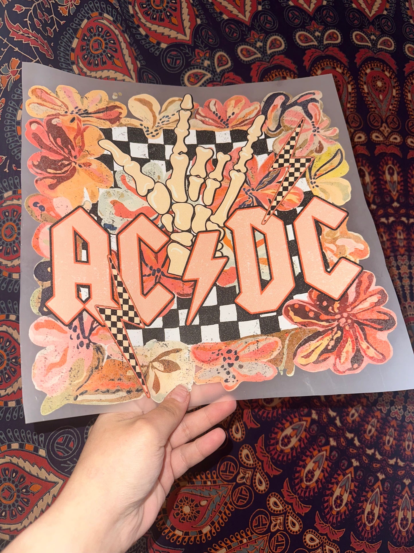 AC/DC Floral -A37