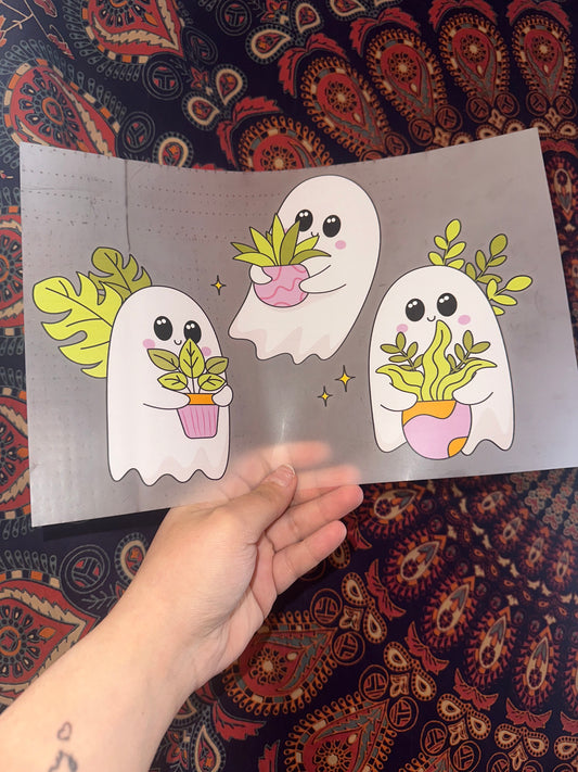 Ghosts With Plants -A67