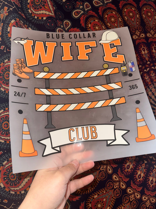 Blue Collar Wife Club -G