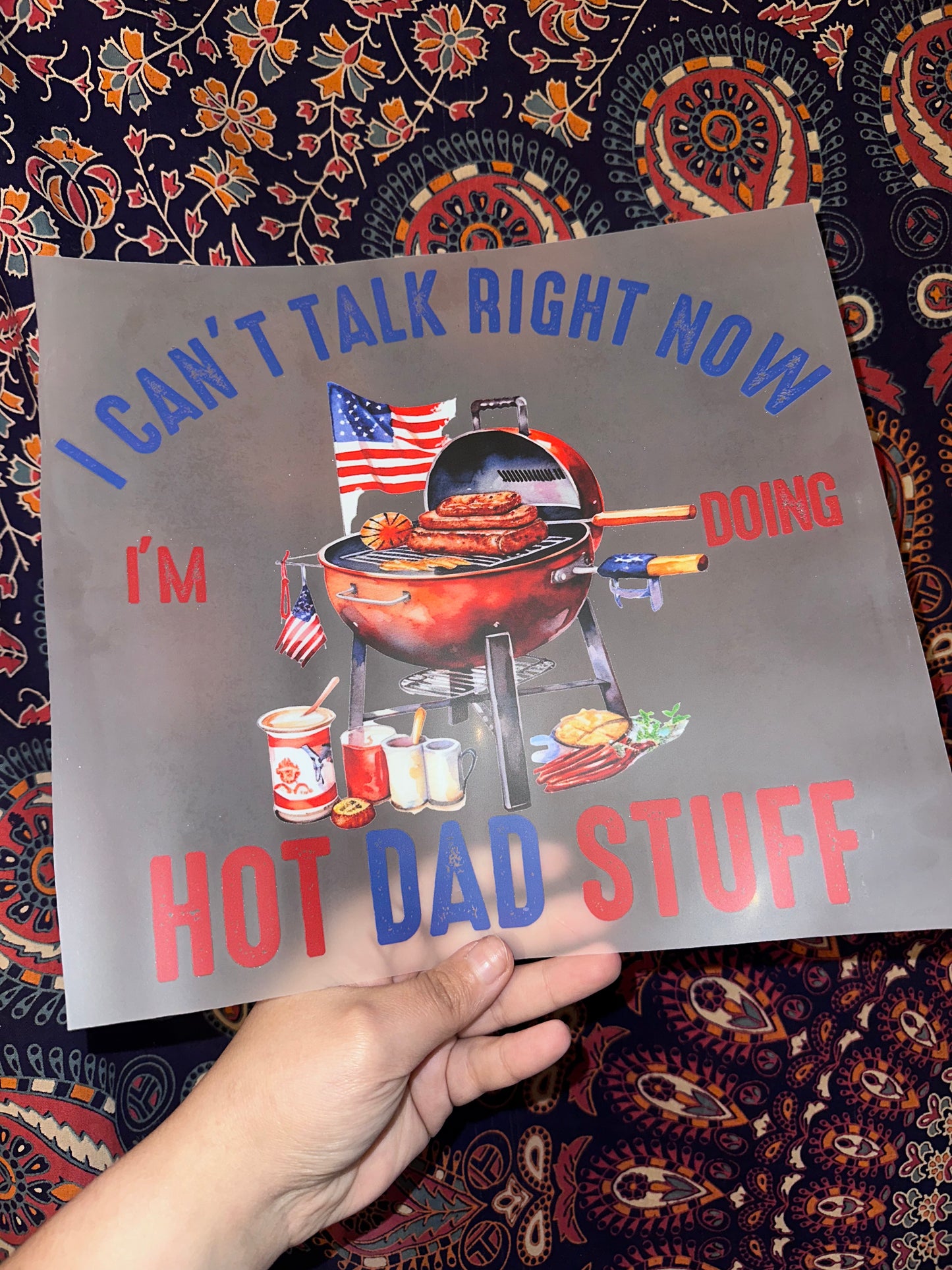 Can’t Talk Rn I’m Doing Hot Dad Stuff