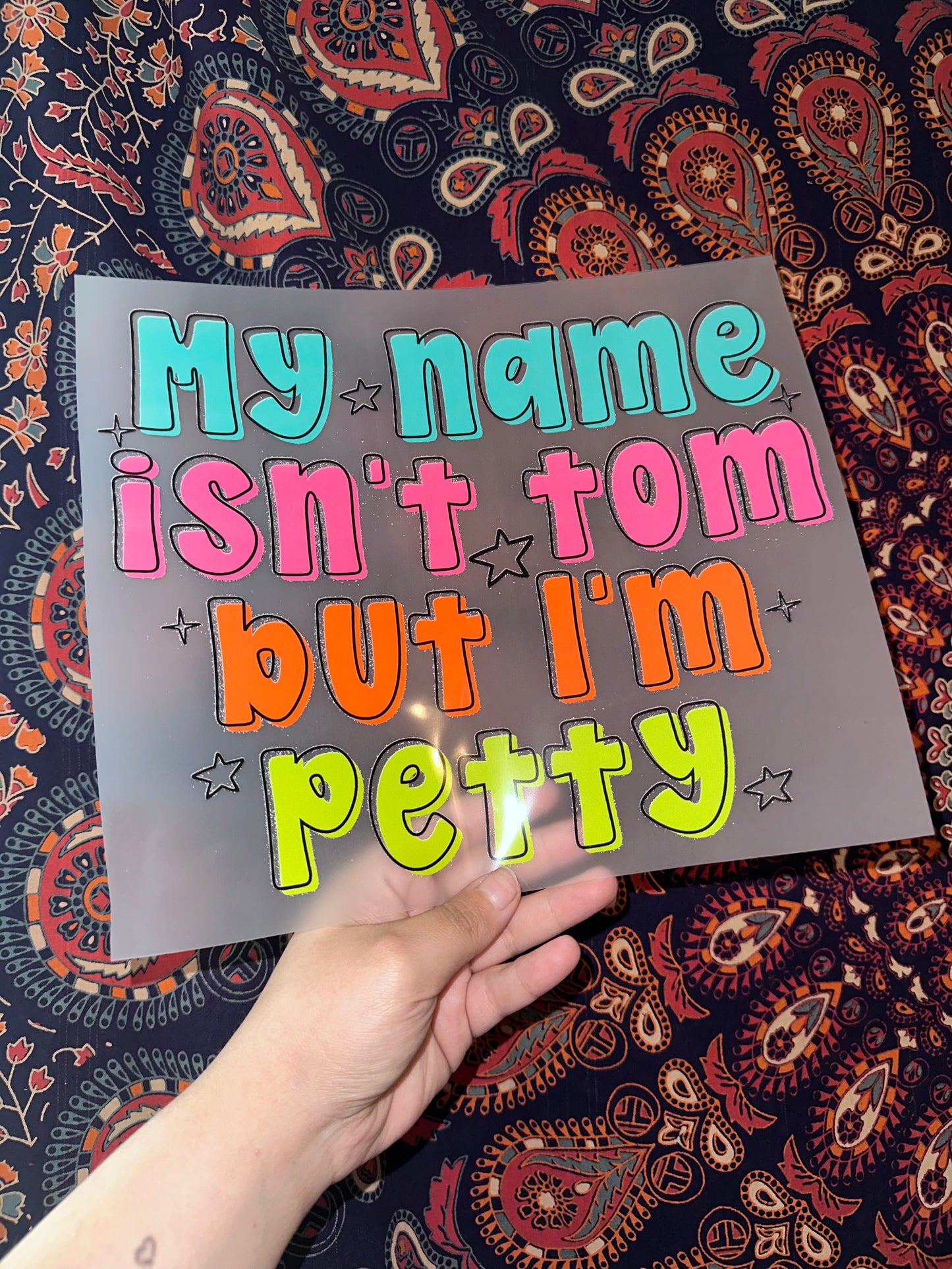 My Name Isn’t Tom But I’m Petty