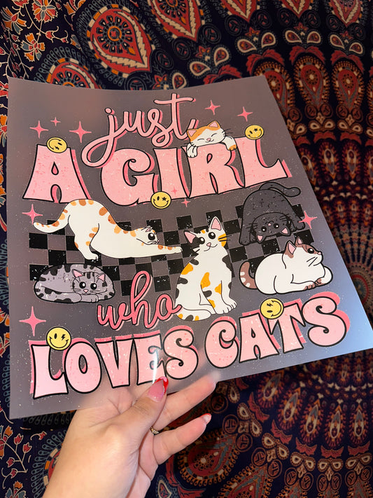 Just A Girl Who Loves Cats