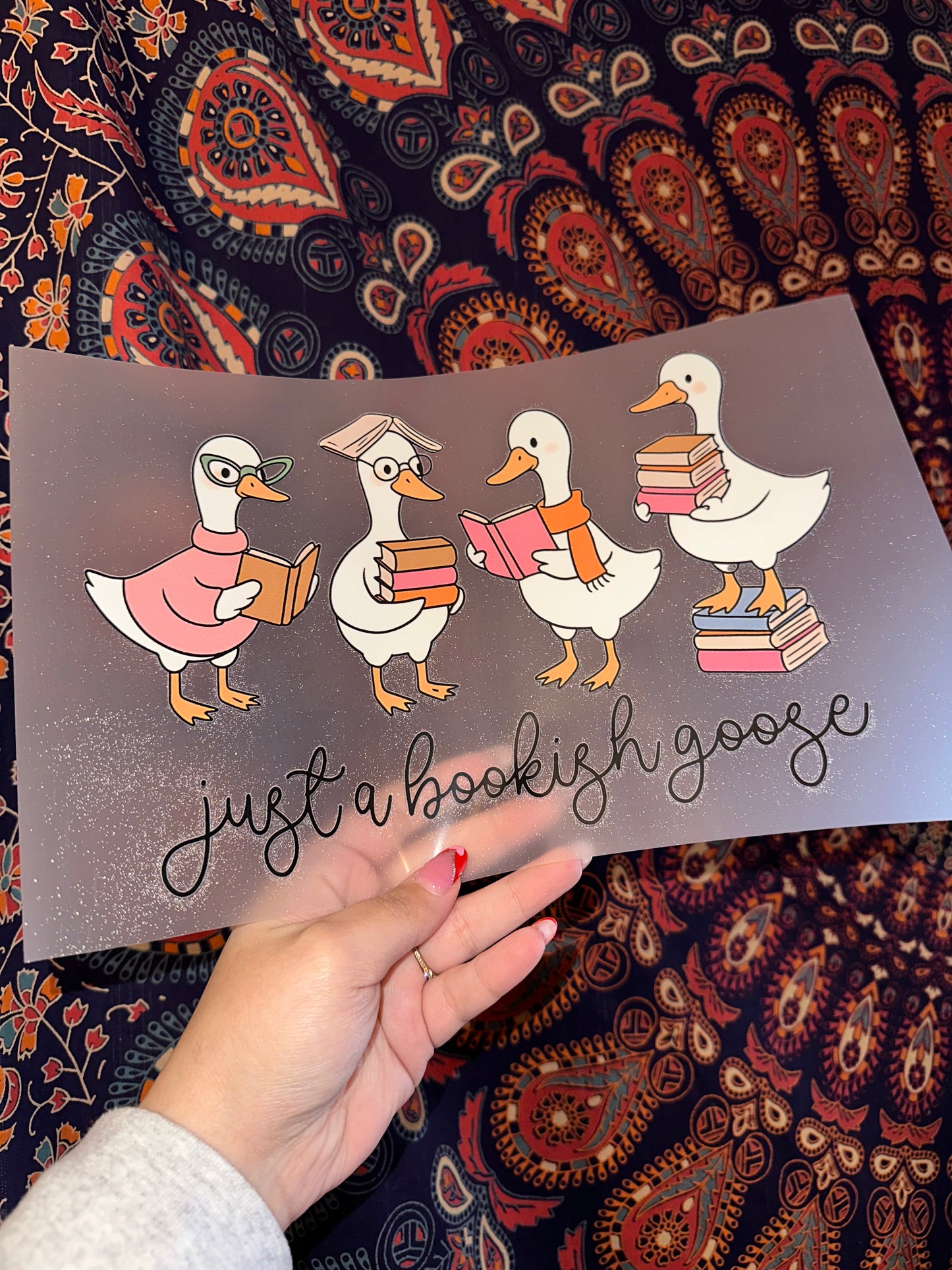 Just A Bookish Goose - C