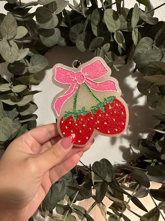 Strawberries & Bow
